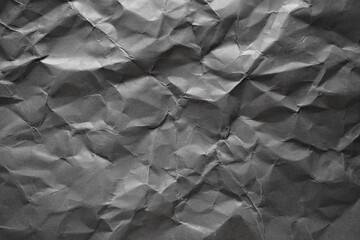 wrinkled paper texture background, black paper background