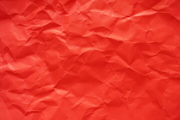 wrinkled paper texture background, red paper background