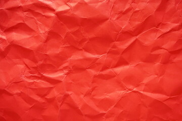 wrinkled paper texture background, red paper background