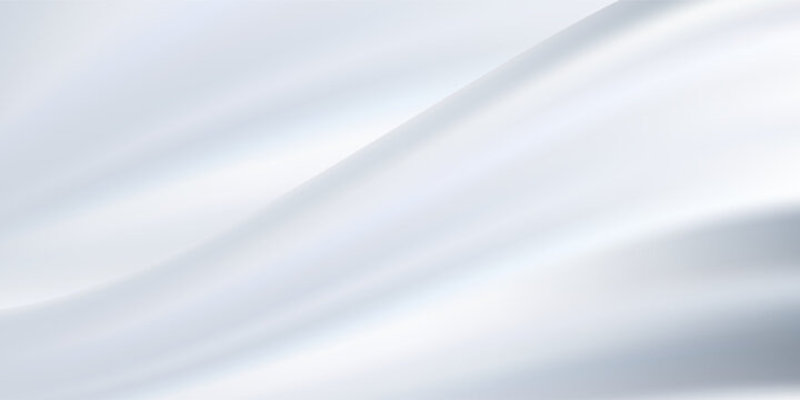 Brilliant background with a silver gradient and metallic texture effect. Vector illustration with bright patches of polished metal