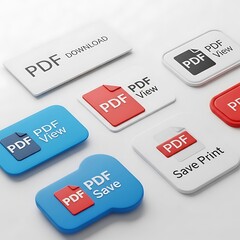 PDF File Actions - Download, View, Save, and Print Buttons.