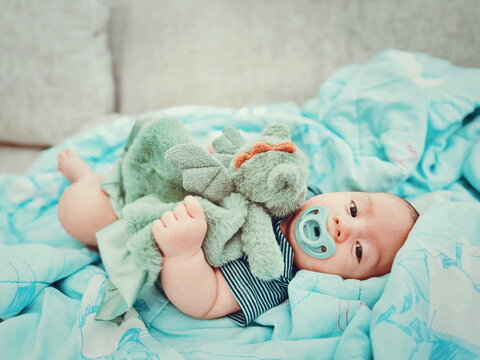 baby cuddling toy