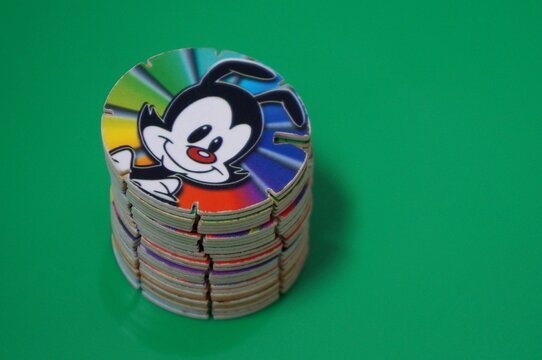 Tazos Collection. Brazilian tazos from Elma Chips. 