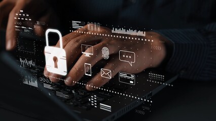 Cyber security safeguards data and systems. Cyber security uses AI, digital security protects cloud, Cyber security defends finance, and ensures access control. Marrow