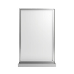 Double-sided advertising stand mockup &mdash; isolated on transparent png background