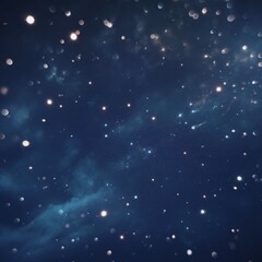 Obraz premium Celestial Nightscape with Sparkling Stars