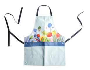 Modern Kitchen Apron Isolated on Transparent Background 