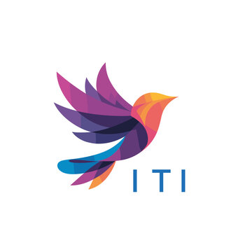&ldquo;Bright Modern Bird Symbol for Brand Identity&rdquo; ITI Later Logo, &ldquo;Professional Bird Logo Template for Creative Projects&rdquo; &ldquo;Stylish Multicolored Bird Emblem for Marketing&rdquo;
