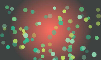 Minimalist design with contrasting circles on a dark grey background simple