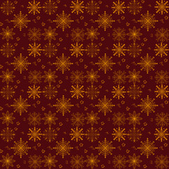 christmas background with snowflakes pattern 