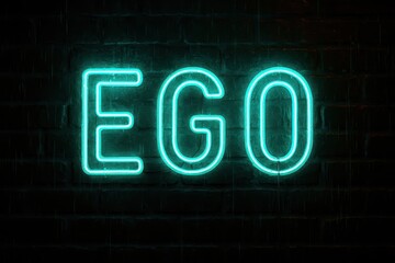 neon open sign EGO