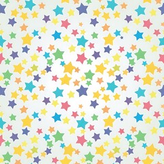Colorful Starry Sky - A Vibrant and Festive Background.