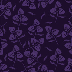 Exotic hand drawn flowers, seamless patterns with floral for fabric, textiles, clothing, wrapping paper, cover, banner, home decor, abstract backgrounds
