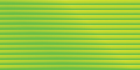 Fototapeta premium Horizontal Green Gradient Stripes Background abstract