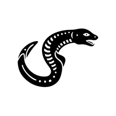 Coiled Snake Tattoo - Ornate Serpent Design