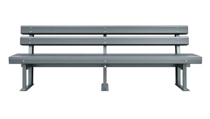 bench isolated on white background