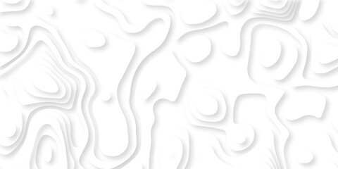 Abstract topography pattern seamless lines sea map modern design white background. Abstract digital topographic contour map concept space geometric strip grid line. Natural discovery of maps.