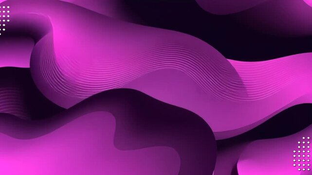 Vibrant abstract wallpaper featuring smooth, flowing purple and pink liquid waves, creating a sense of depth and digital movement