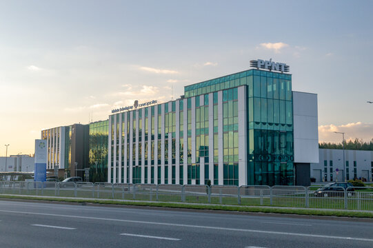 Rzeszow, Poland - October 2, 2025: Podkarpackie Science and Technology Park Aeropolis (Podkarpacki Park Naukowo-Technologiczny).