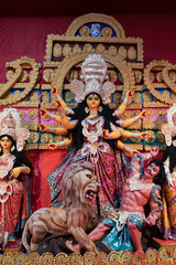 The biggest festival of West Bengal is Durga Puja with the idol of Durga Thakur. Durgapujo in West Bengal is famous all over the world. It is especially popular among Hindus.