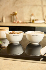 Modern Cozy Decor Technologic Appliance Kitchen Beauty Spa On a Blank Background