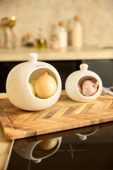 Modern Cozy Decor Technologic Appliance Kitchen Beauty Spa On a Blank Background