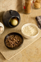 Modern Cozy Decor Technologic Appliance Kitchen Beauty Spa On a Blank Background