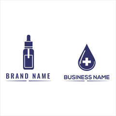 Dropper bottle and medical drop liquid