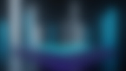 Fototapeta premium Dark Blue and Teal Abstract Gradient with Light Streaks background