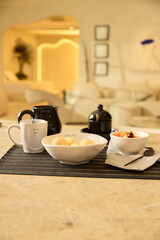 Modern Cozy Decor Technologic Appliance Kitchen Beauty Spa On a Blank Background