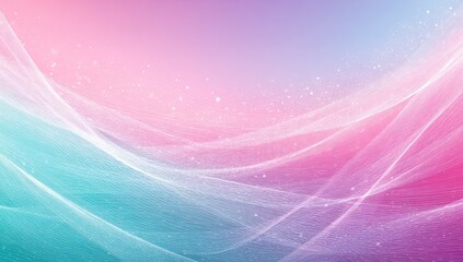 Obraz premium Abstract design with soft pastel colors and flowing lines.