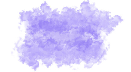 Obraz premium Abstract dark purple cloud formation against black background