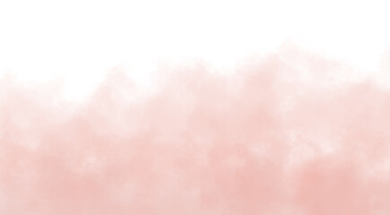 Fototapeta premium Ethereal pink and brown smoke wisps against a dark background