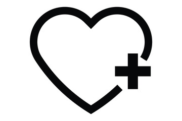 Obraz premium Add To Favorites heart icon, favorite hart icon.