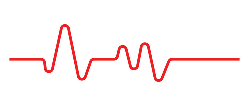Heartbeat icon, lifeline icon, heartline icon, lifeline heart icon, life line heartbeart icon.