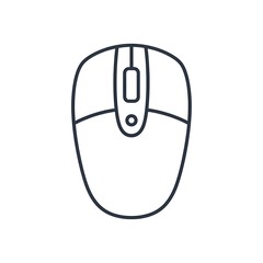 Computer Mouse Icon - Precision Input Device for Digital Navigation.