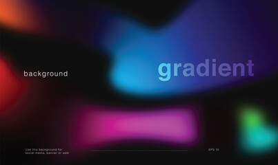 Soft gradient background for web, presentation design