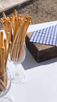 Contraste de pan en copas