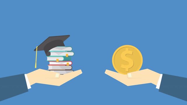 Investment in knowledge, student loan and scholarship