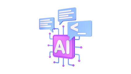 Artificial Intelligence processor managing code and digital communication.