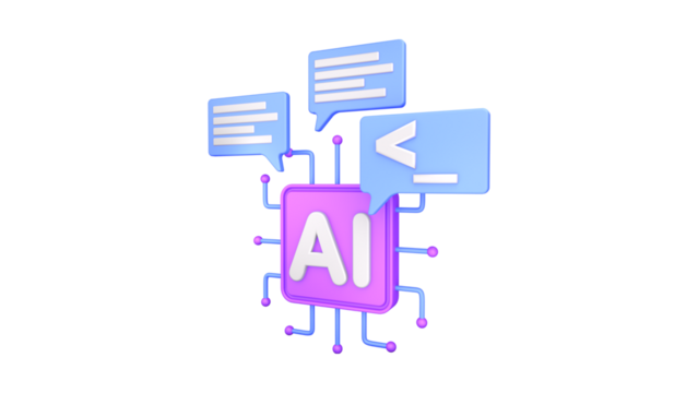 Artificial Intelligence processor managing code and digital communication. - Powered by Adobe