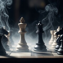 Chess Strategy - A Battle of Wits in Smoke and Shadows.