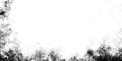 Black and White Grunge Dust Texture with Fading Specks Overlay.