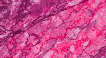 Stunning pink marble texture with elegant veins, perfect for luxury design projects and modern backgrounds, creating a vibrant aesthetic.