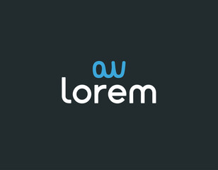 A contemporary logo showcasing a blend of unique typography and vibrant colors, perfect for tech or design-oriented businesses looking to make a statement.