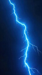Electric Blue Energy Streaks Abstract Dynamic Light Display - Perfect for Science, Technology & Energy Projects