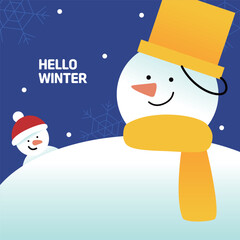 겨울 풍경 이미지