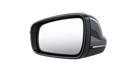 Car Side Mirror Isolated – Modern Automotive Component