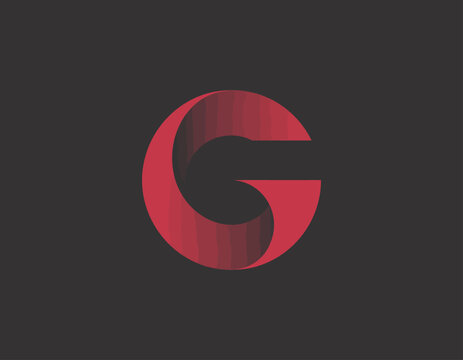A dynamic logo design showcasing the letter G with a modern twist, perfect for innovative brands looking to convey creativity and sophistication in their identity.