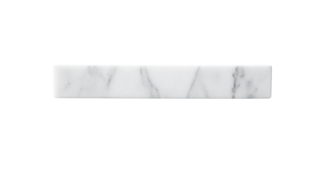 White Marble Slab Texture – Isolated Architectural Surface